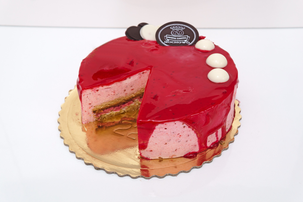 Tort marakuja z maliną